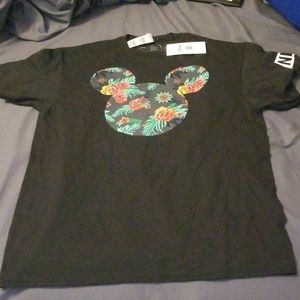 Large black Disney themed Neff tshirt